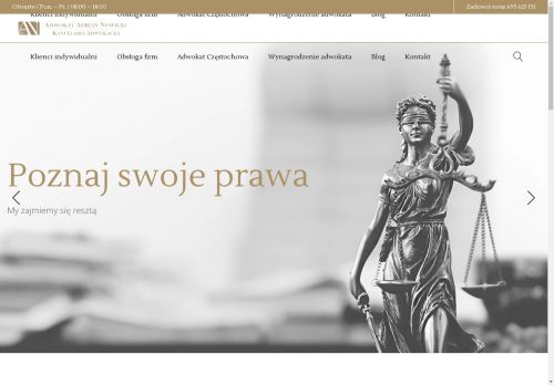 Kancelaria Adwokacka Adrian Nowicki- Częstochowa Kancelaria Adwokacka Adrian Nowicki- Częstochowa