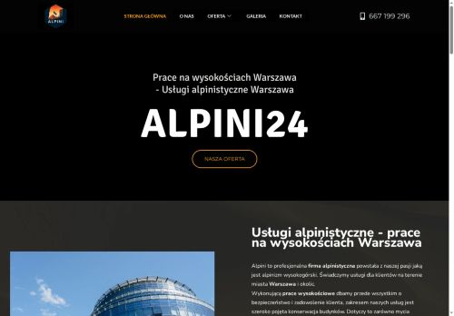 Usługi alpinistyczne warszawa Usługi alpinistyczne warszawa