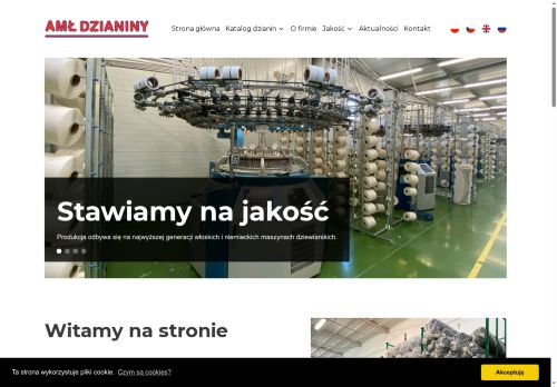 AMŁ Dzianiny dzianina dla każdego AMŁ Dzianiny dzianina dla każdego