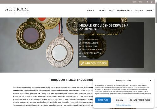 Artskam Medale Okolicznościowe na Zamówienie Artskam Medale Okolicznościowe na Zamówienie