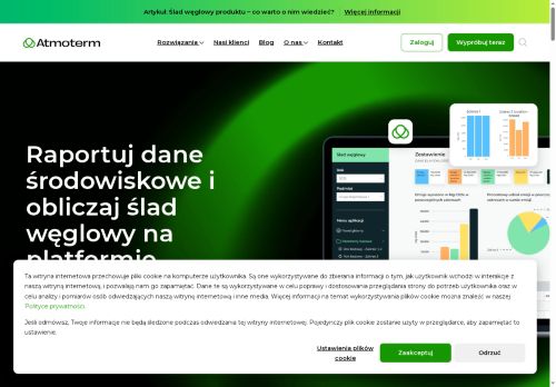 Atmoterm SA Konsulting i IT w Ocronie Środowiska Atmoterm SA Konsulting i IT w Ocronie Środowiska