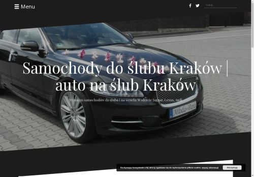 Auto na ślubu Kraków Auto na ślubu Kraków