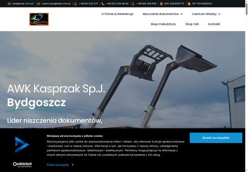 Kompleksowa utylizacja dokumentów Kompleksowa utylizacja dokumentów