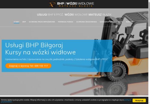 Usługi BHP Mateusz Błazik Usługi BHP Mateusz Błazik