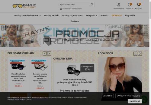 BINKLE - okulary przeciwsłoneczne BINKLE - okulary przeciwsłoneczne