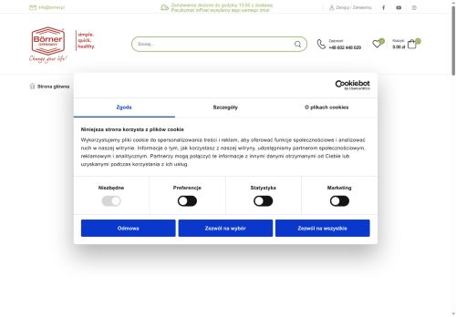 Przybory i akcesoria, szatkownice kuchenne Borner Przybory i akcesoria, szatkownice kuchenne Borner