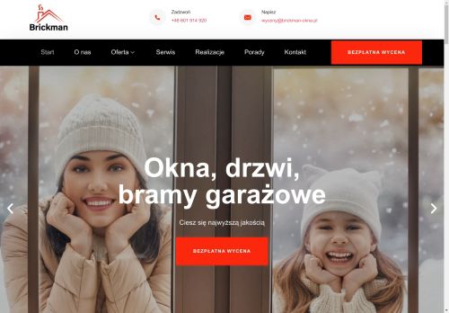 Brickman Okna PCV Bramy Drzwi Wrocław Brickman Okna PCV Bramy Drzwi Wrocław