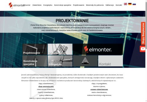 Słupy energetyczne Słupy energetyczne