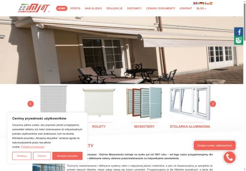 EMJOT rolety i żaluzje EMJOT rolety i żaluzje