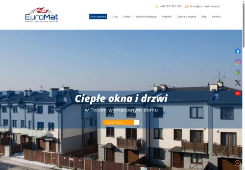 EuroMat Ciepłe Okna i Drzwi EuroMat Ciepłe Okna i Drzwi