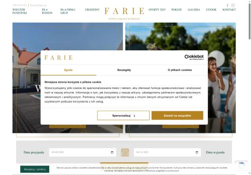 FARIE Obiekt dla Grup na Mazurach FARIE Obiekt dla Grup na Mazurach