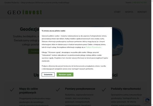 Geodeta Myślenice GEOinvest Geodeta Myślenice GEOinvest