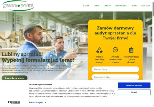 GREEN POINT PP POLSKA profesjonalne sprzątanie obiektów GREEN POINT PP POLSKA profesjonalne sprzątanie obiektów