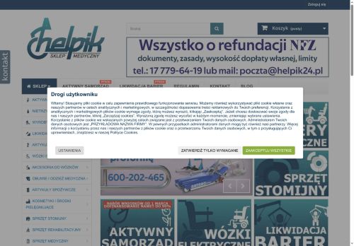 Sklep medyczny Helpik24.pl Sklep medyczny Helpik24.pl