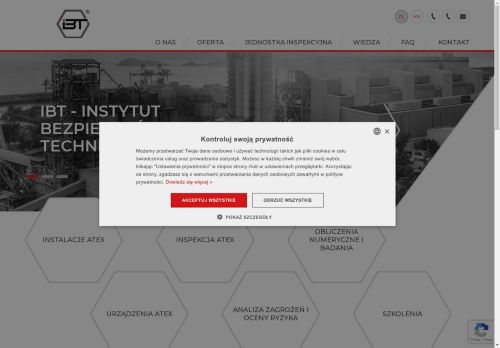 Instytutu Bezpieczeństwa Technicznego Instytutu Bezpieczeństwa Technicznego