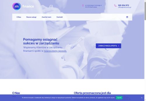 Usługi kontrolingowe wsparcie merytoryczne działu księgowości Usługi kontrolingowe wsparcie merytoryczne działu księgowości
