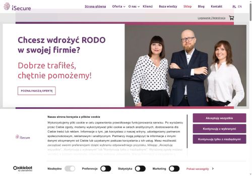 ISecure, ochrona danych ISecure, ochrona danych