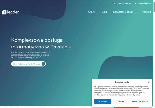 IT Leader: kompleksowa obsługa informatyczna firm IT Leader: kompleksowa obsługa informatyczna firm