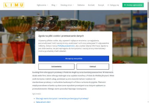 Przelewy pomiędzy Wielką Brytanią a Polską Przelewy pomiędzy Wielką Brytanią a Polską