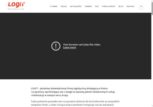 LOGIT firma logistyczna LOGIT firma logistyczna