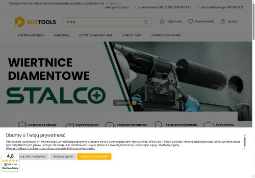 Narzędzia i elektronarzędzia – Mixtools Narzędzia i elektronarzędzia – Mixtools