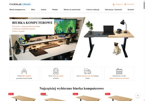 Biurka dla graczy Mobiusdesk Biurka dla graczy Mobiusdesk