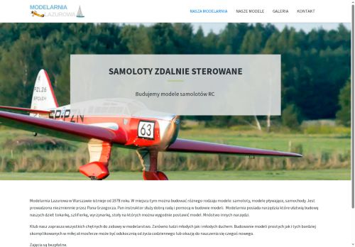 Modelarstwo lotnicze, pływające i samochodowe Modelarstwo lotnicze, pływające i samochodowe