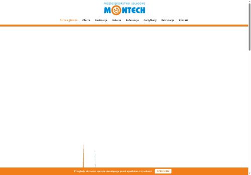 Montech Płock - wynajem, rusztowania, elewacje, przemysł Montech Płock - wynajem, rusztowania, elewacje, przemysł