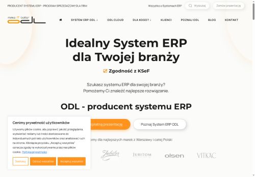 ODL Sp. z o.o. System ERP ODL Sp. z o.o. System ERP