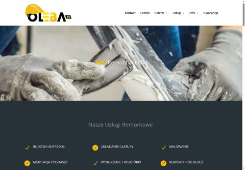 Oleba firma remontowa Oleba firma remontowa