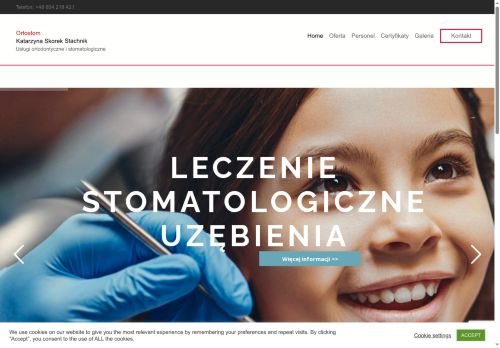 Usługi ortodontyczne i stomatologiczne w Tomaszowie Mazowieckim Usługi ortodontyczne i stomatologiczne w Tomaszowie Mazowieckim