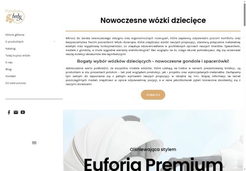 Nowoczesne wózki dziecięce Nowoczesne wózki dziecięce