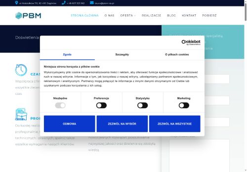 Nowoczesne systemy dachowe: PBM AS Nowoczesne systemy dachowe: PBM AS