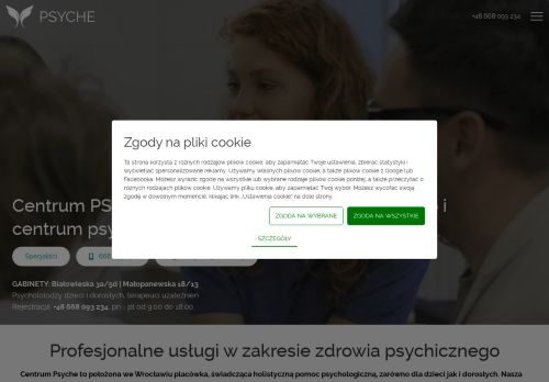 Centrum Psyche Wrocław Centrum Psyche Wrocław