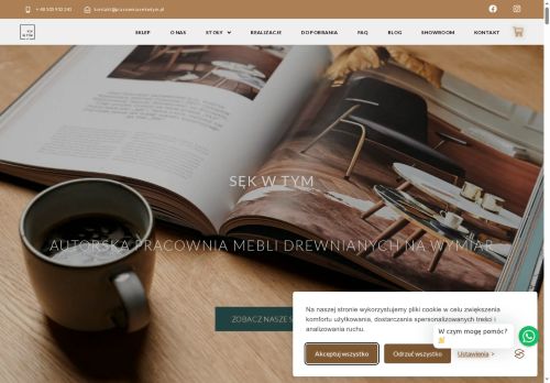 Stoły drewniane na wymiar w Sekwtym Stoły drewniane na wymiar w Sekwtym