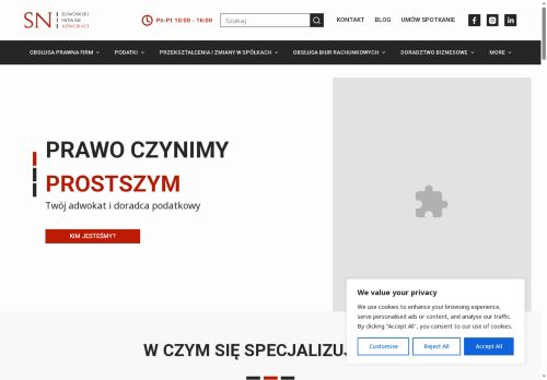 Śliwowski Nowak Adwokaci spółka partnerska Śliwowski Nowak Adwokaci spółka partnerska