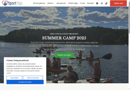 Nauka pływania i obozy pływackie: SportTrips Nauka pływania i obozy pływackie: SportTrips