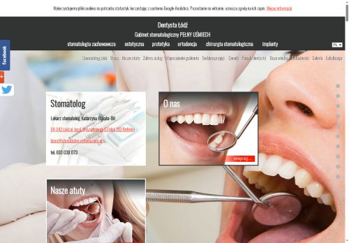 Gabinet stomatologa Pełny Uśmiech Gabinet stomatologa Pełny Uśmiech