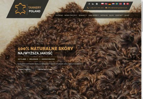 Adam Leather Skóry Owcze Adam Leather Skóry Owcze