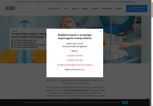 Poradnia Psychologiczno Pedagogiczna PRAKTIS Poradnia Psychologiczno Pedagogiczna PRAKTIS