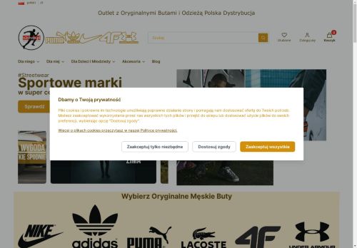 Sklep internetowy z odzieża i butami oryginalnymi Sklep internetowy z odzieża i butami oryginalnymi