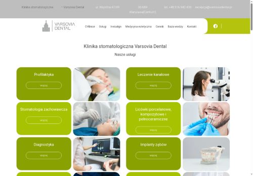 Varsovia Dental, usługi dentystyczne Varsovia Dental, usługi dentystyczne