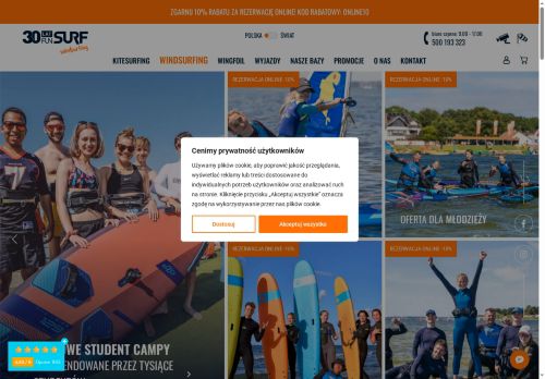 Nauka windsurfingu z FunSurf Nauka windsurfingu z FunSurf