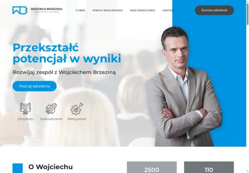 Szkolenia z rozwoju osobistego Wojciech Brzezina Szkolenia z rozwoju osobistego Wojciech Brzezina