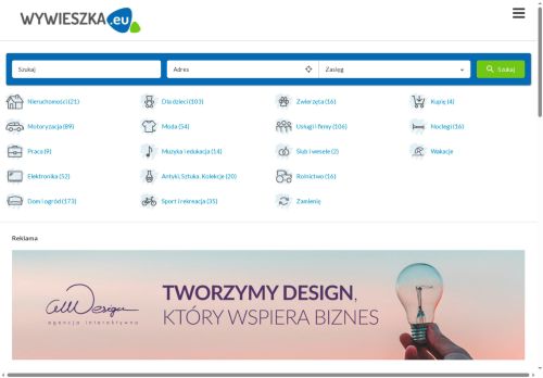 Wywieszka.EU Bezpłatny portal ogłoszeniowy Wywieszka.EU Bezpłatny portal ogłoszeniowy