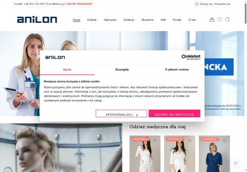 Anilon profesjonalna odzież medyczna