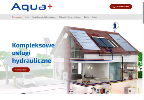 Firma Aqua+ Adam Cyrek Usługi hydrauliczne