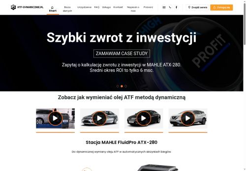 Dynamiczna wymiana oleju