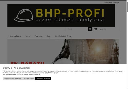Nowoczesny sklep bhp-ppoż