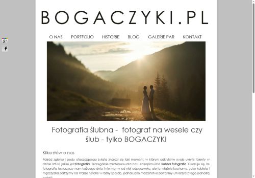 Bogaczyki fotografia ślubna